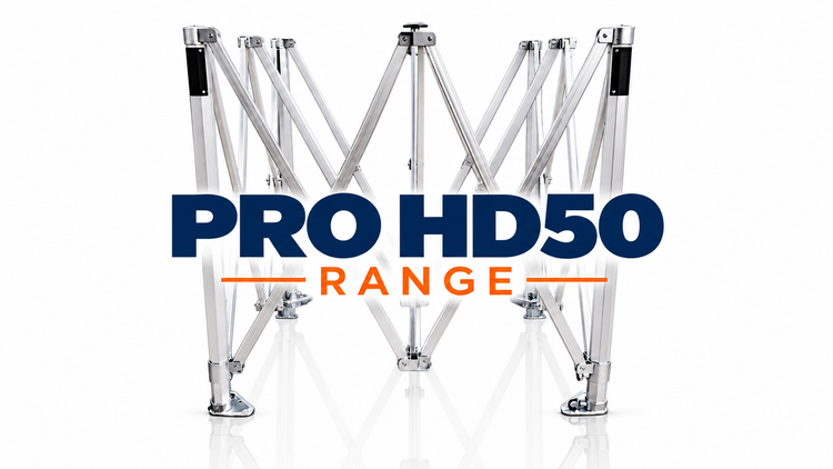 PRO HD50 heavy duty gazebos range