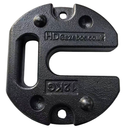 Cast Iron Gazebo Weights (PAIR)