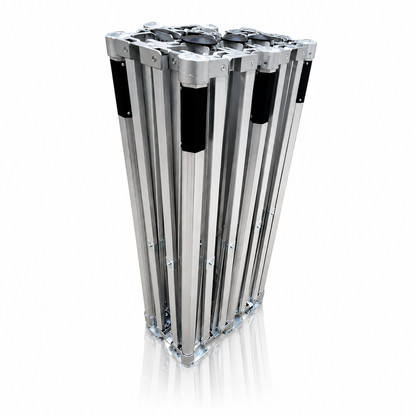 Folded 3m x 6m heavy duty gazebo PRO HD50 50mm aluminium frame
