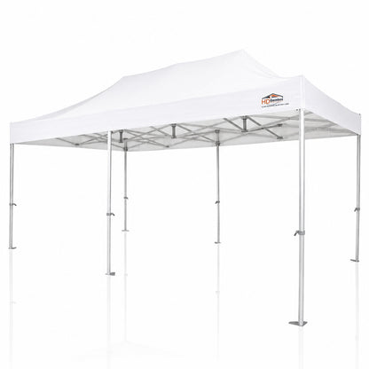 3m x 6m heavy duty gazebo PRO HD50 in white with 50mm aluminium frame