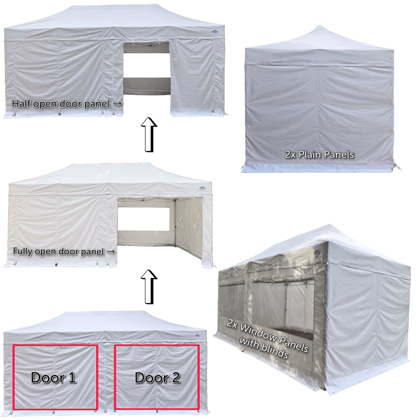 3m x 4.5m Heavy Duty Gazebo PRO HD50