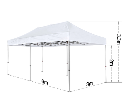 3m x 6m Heavy Duty Gazebo PRO HD50