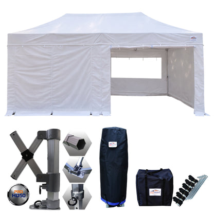 3m x 6m Heavy Duty Gazebo PRO HD50 - With Sidewalls
