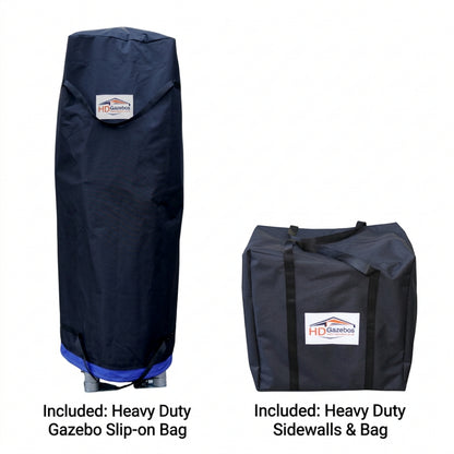 3m x 6m PRO HD40 Heavy Duty Gazebo with Sidewalls