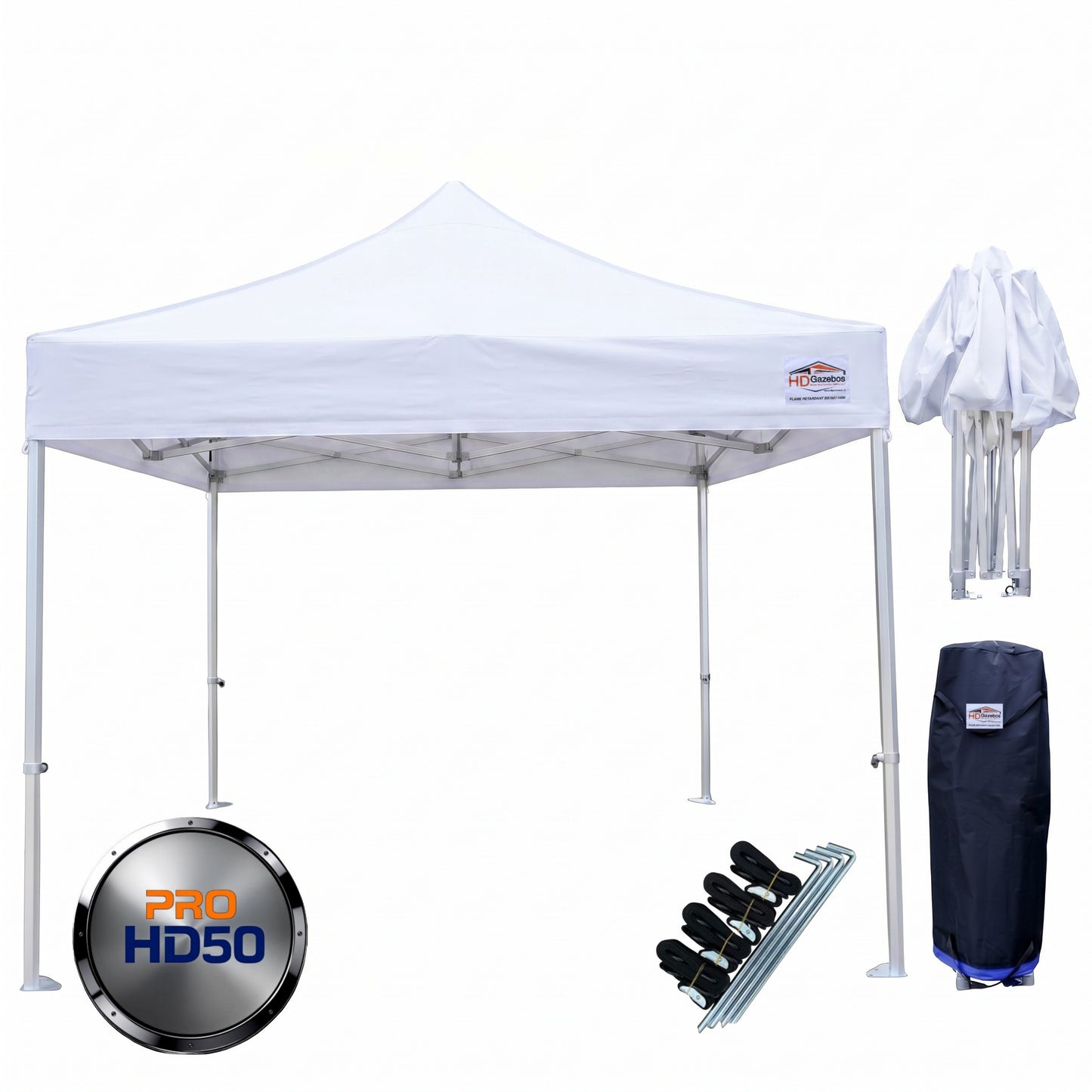 3m x 3m PRO HD50 Heavy Duty Gazebo