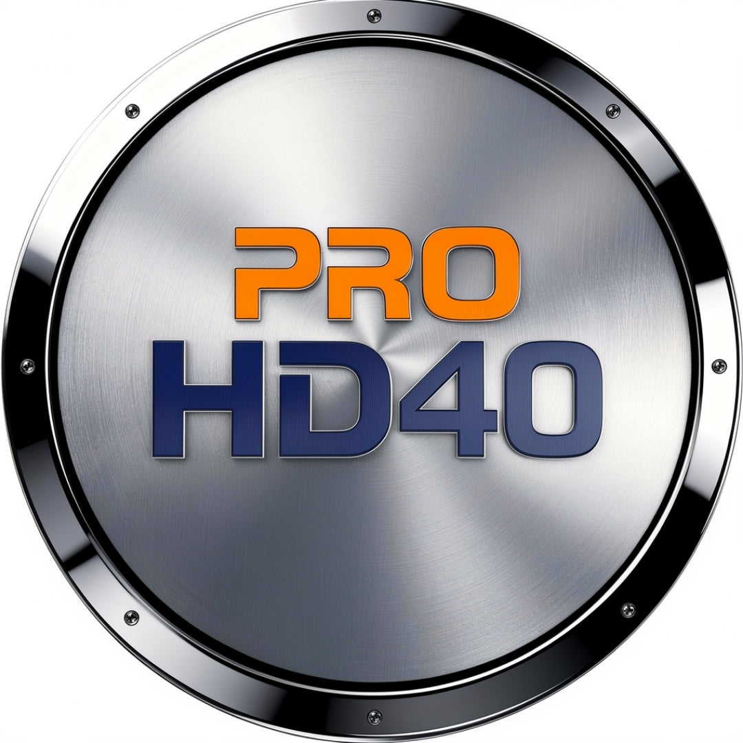 PRO HD40 heavy duty gazebo range emblem