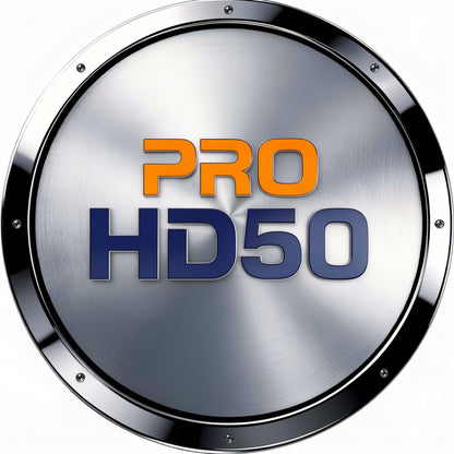 PRO HD50 heavy duty gazebo range emblem